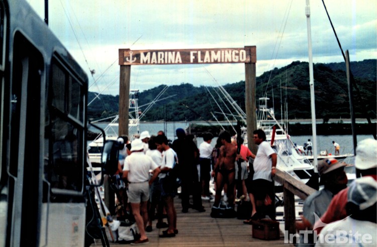 Flmaingo Marina was the epicenter of Costa Rican sportfishing in the early 1990s.