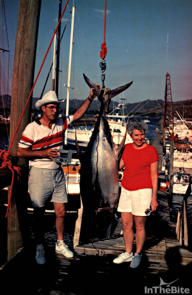 Aside from the great billfishing in the early days, the yellowfin were thick, numerous, and hungry (Photo Courtesy James McKee)