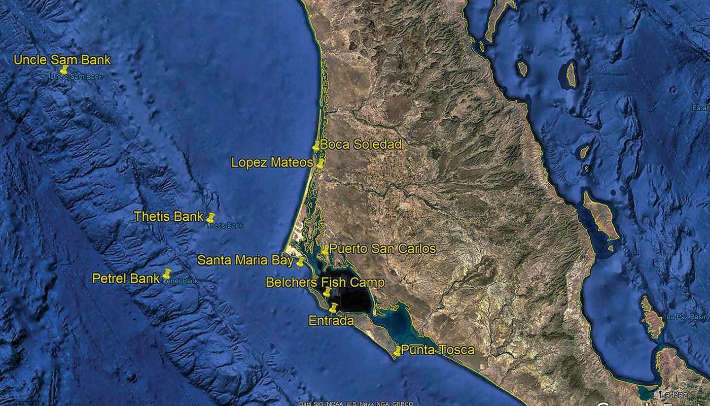 mag bay map of sea bottom