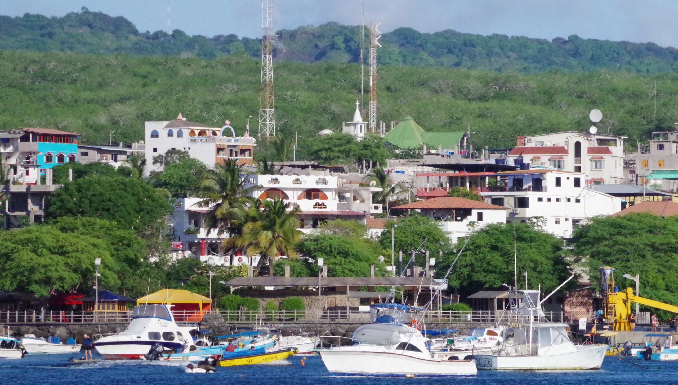 San Cristobal harbor 