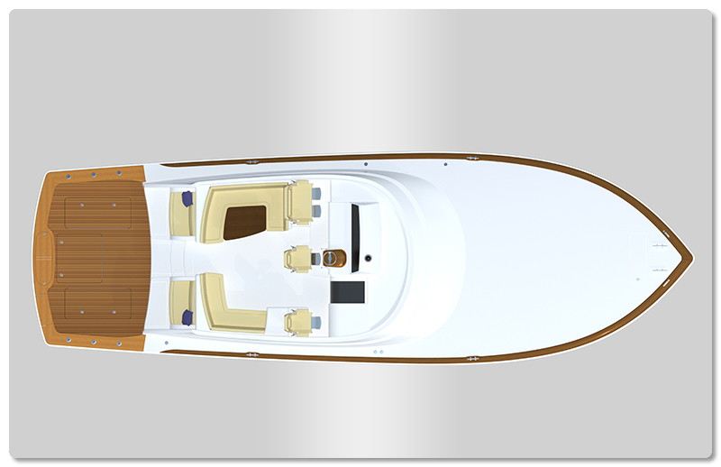 viking yachts new boat rendering