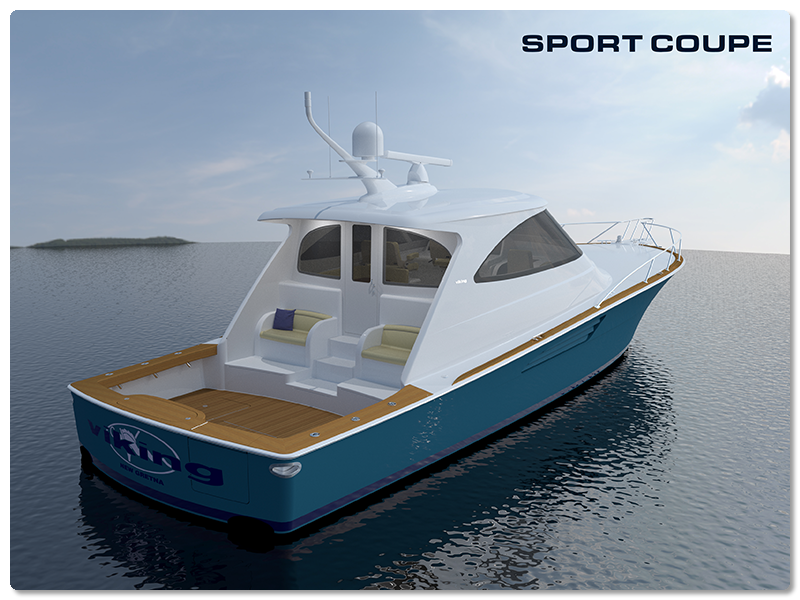 viking yachts sport coupe