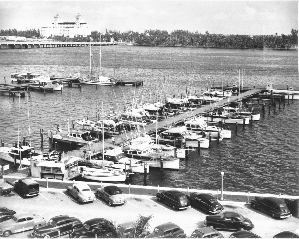 Historic Derby Fleet at the Previous West Palm Beach Municipal Dock